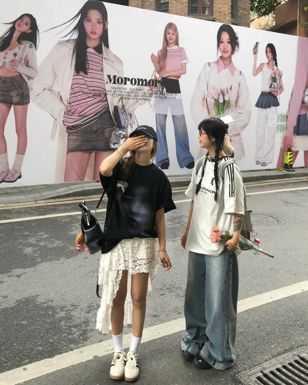 ひとみ on LIPS 「親友と会うんだよ。#コーデ#韓国ファッション#韓国雑貨#韓国コ..」(5枚目)