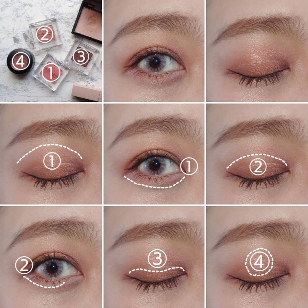 ワンダークリエイション /ブリリアージュ/単色アイシャドウを使ったクチコミ(4枚目)