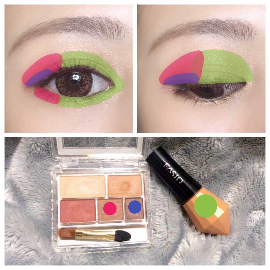 パーフェクトマルチアイズ/キャンメイク/アイシャドウパレットを使ったクチコミ（2枚目）