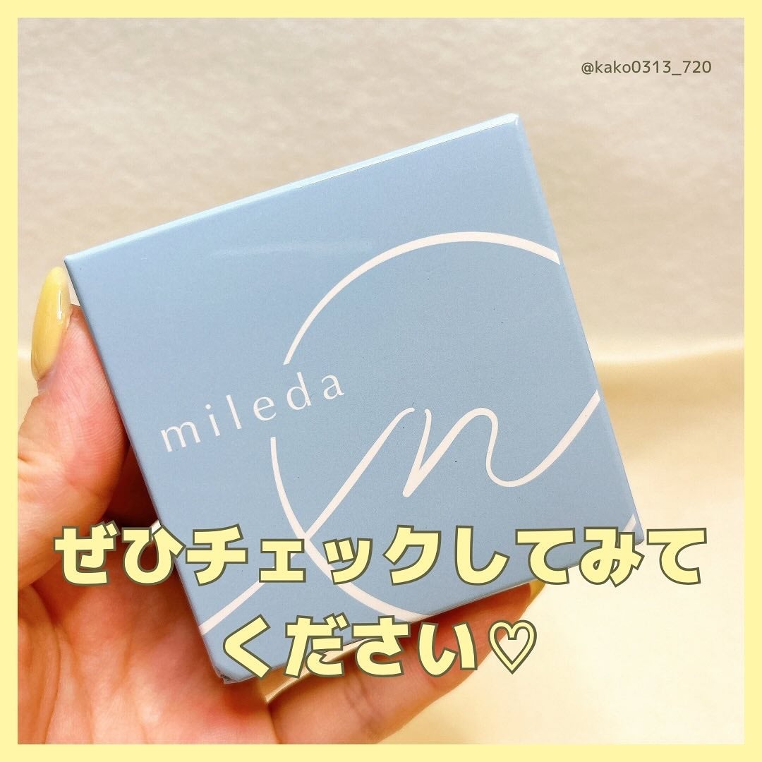スムースフィットファンデーション/mileda/パウダーファンデーションを使ったクチコミ(7枚目)