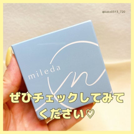 スムースフィットファンデーション/mileda/パウダーファンデーションを使ったクチコミ(7枚目)