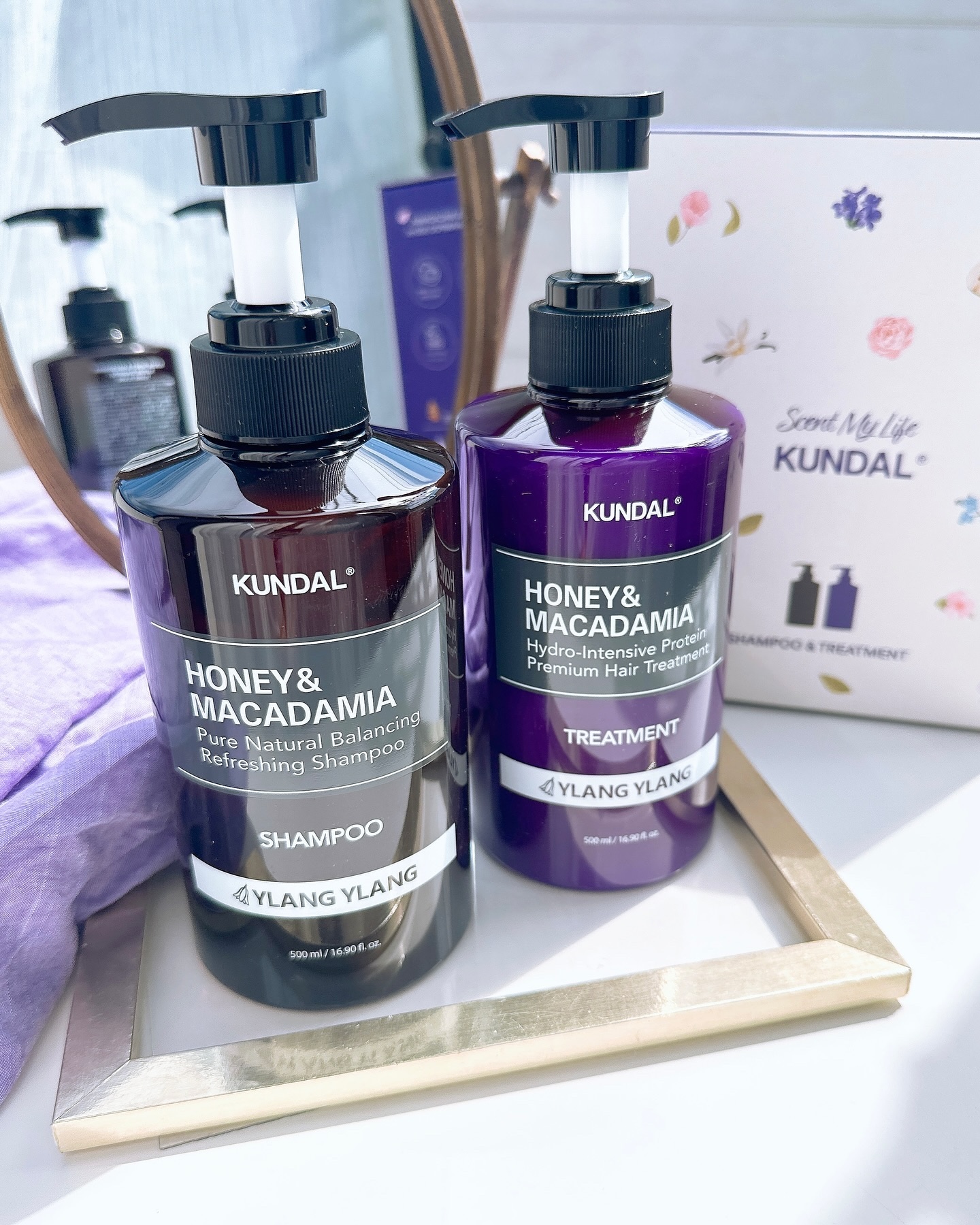 ハニー&マカデミアシャンプー／トリートメント  LA VIE EN RORE   シャンプー/KUNDAL/市販シャンプーを使ったクチコミ（1枚目）