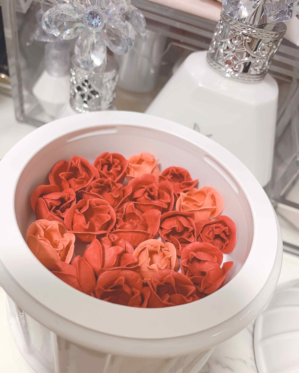 ミックスド フェイスカラー ローズ ラデュレ/レ・メルヴェイユーズ ラデュレ/パウダーチークを使ったクチコミ(4枚目)