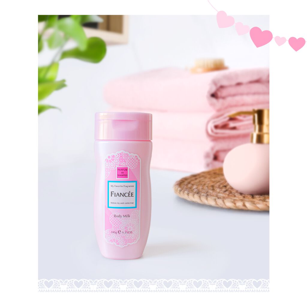 ボディミルクローション ピュアシャンプーの香り/フィアンセ/ボディローションを使ったクチコミ(1枚目)