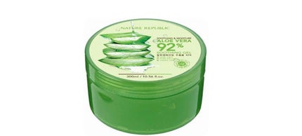 マイルド&モイスチャーアロエジェル/ネイチャーリパブリック/ボディローションを使ったクチコミ(2枚目)