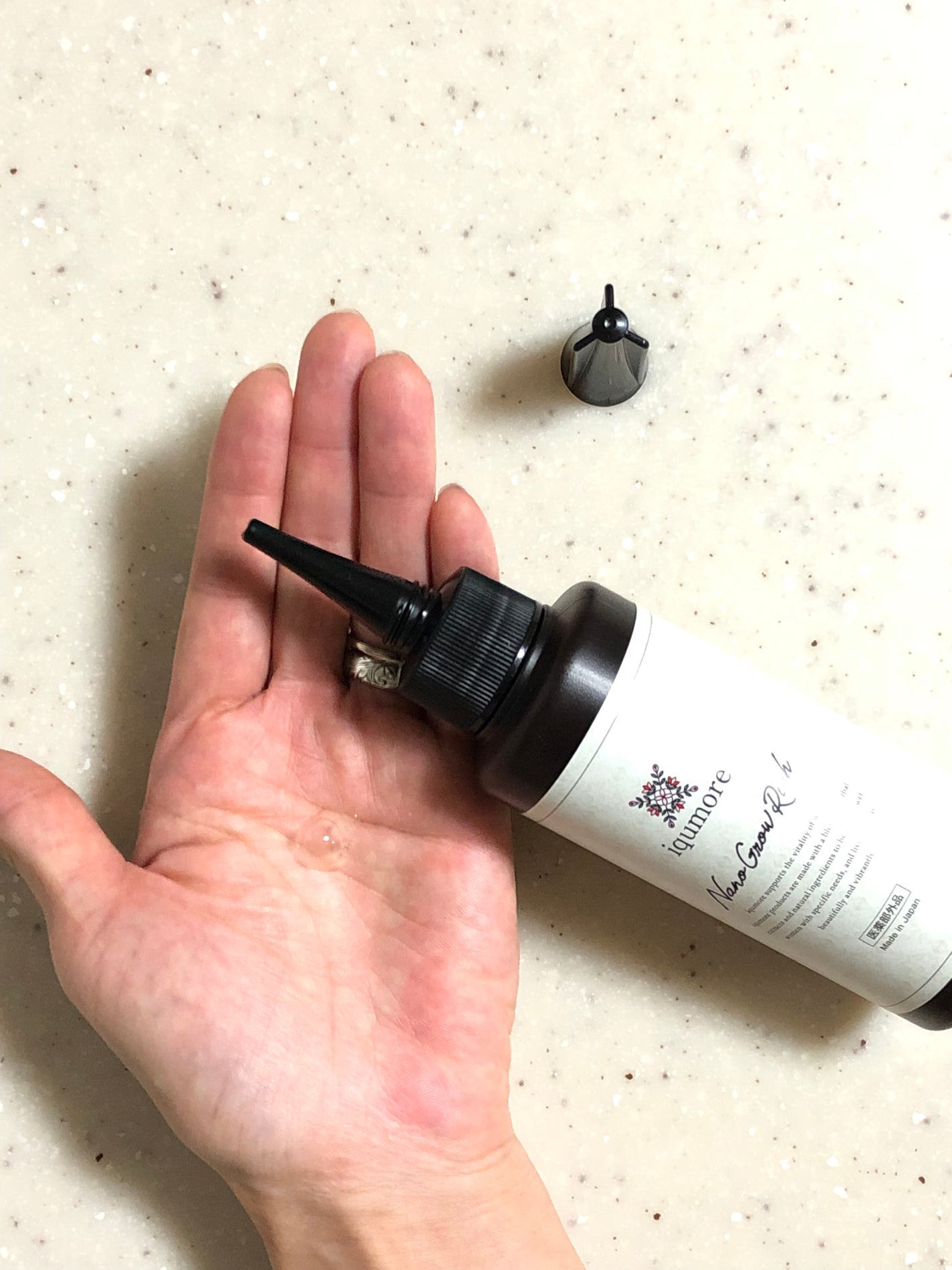 ナノグロウリッチ/iqumore/頭皮ローションを使ったクチコミ(2枚目)