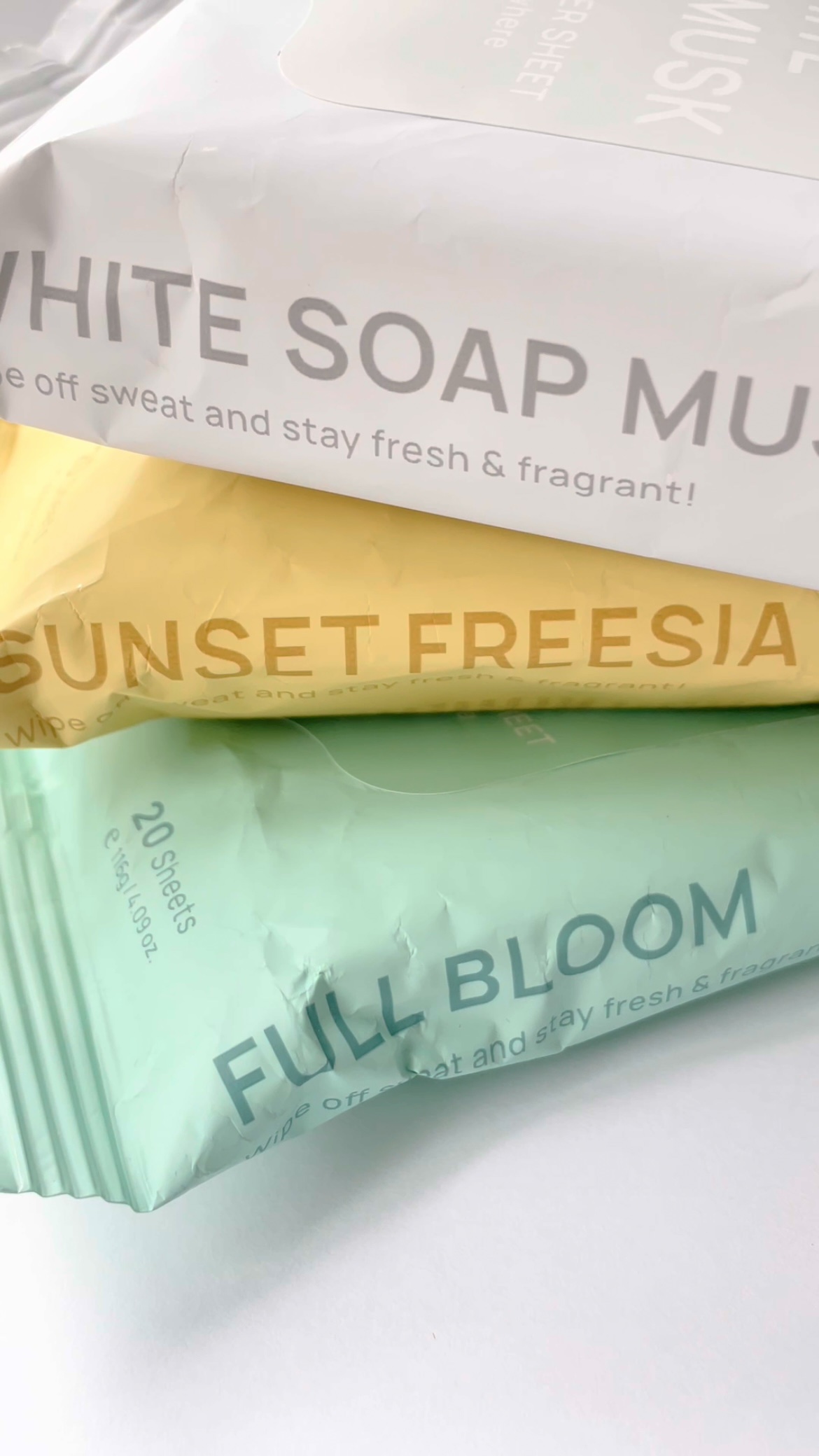 ジュライミー フレグランスパウダーシート フルブルーム/JUL7ME/ボディシートを使ったクチコミ（1枚目）