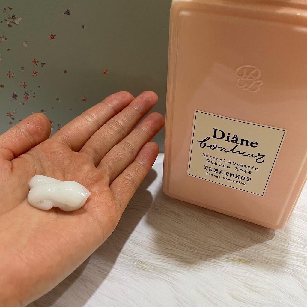 グラースローズの香り/シャンプー&トリートメント/ダイアン/市販シャンプーを使ったクチコミ(3枚目)