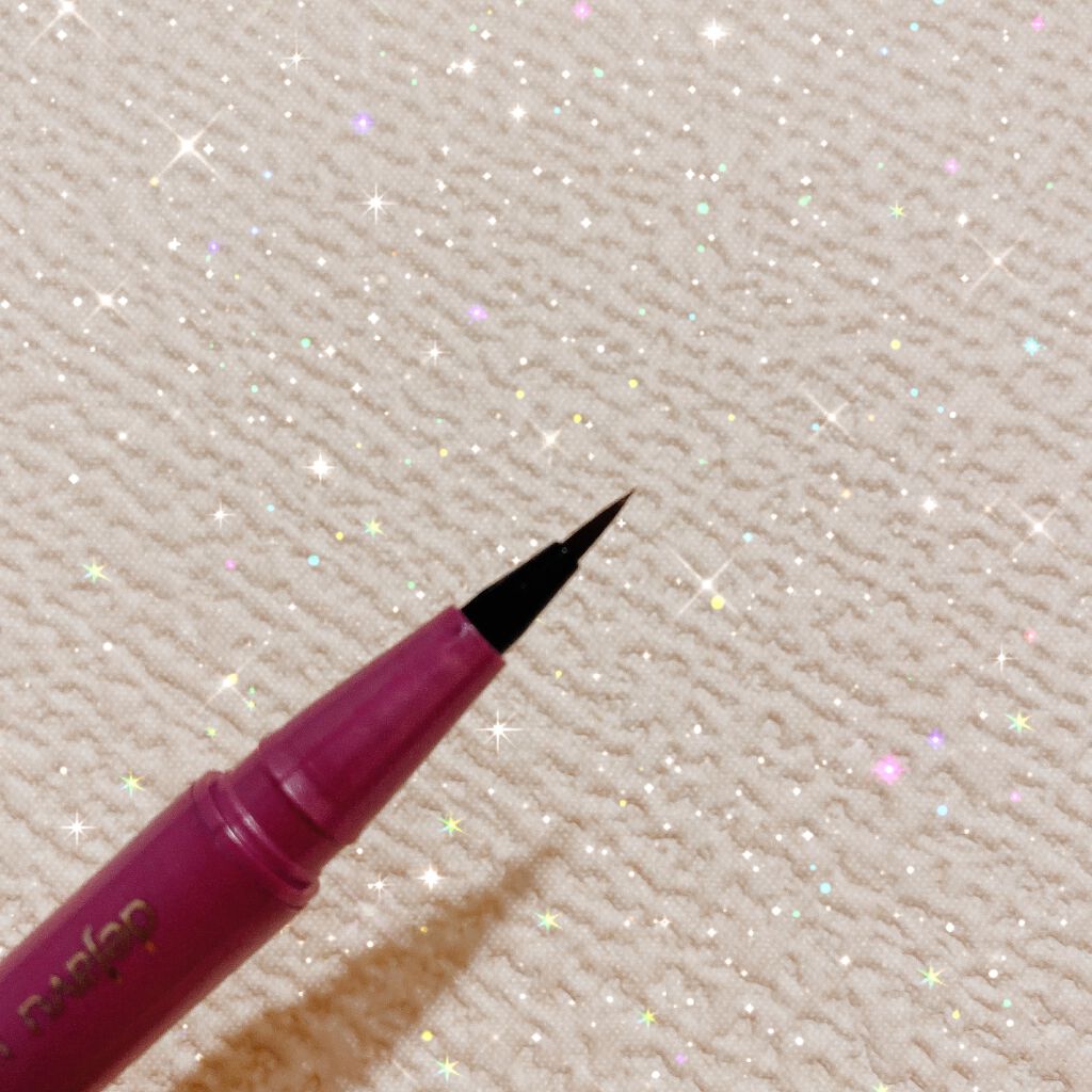 「密着アイライナー」ショート筆リキッド/デジャヴュ/リキッドアイライナーを使ったクチコミ(3枚目)