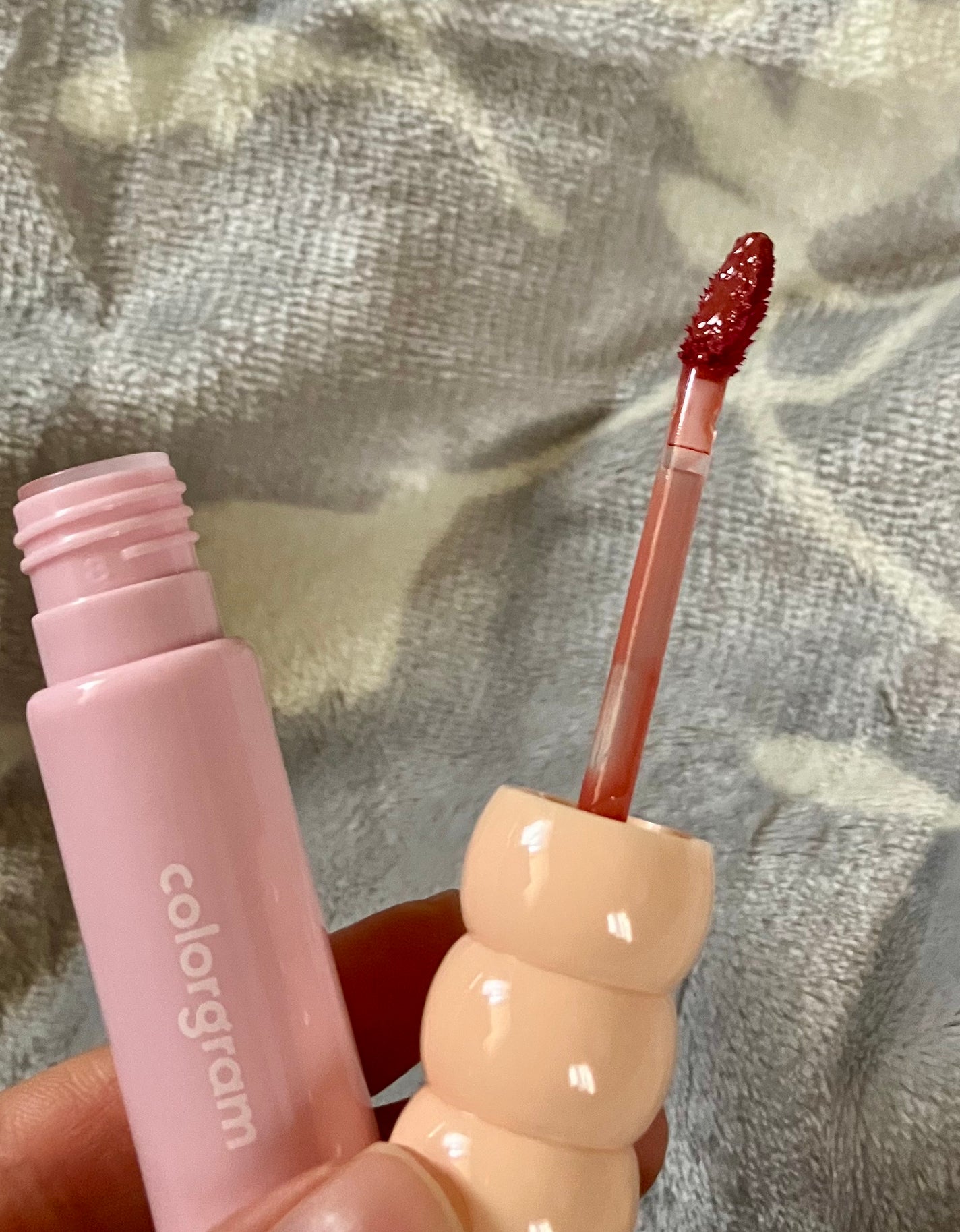 タンフルグラスティント/Colorgram/リップティントを使ったクチコミ(2枚目)