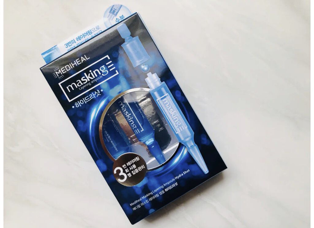 マスキング レイアリング アンプル /MEDIHEAL/美容液を使ったクチコミ（1枚目）