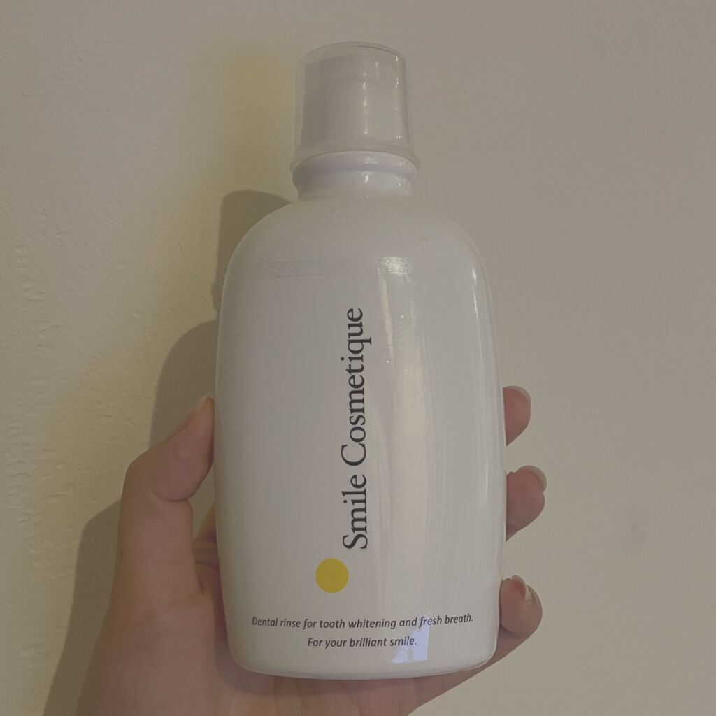 ホワイトニングデンタルリンス/Smile Cosmetique/歯磨き粉を使ったクチコミ(1枚目)