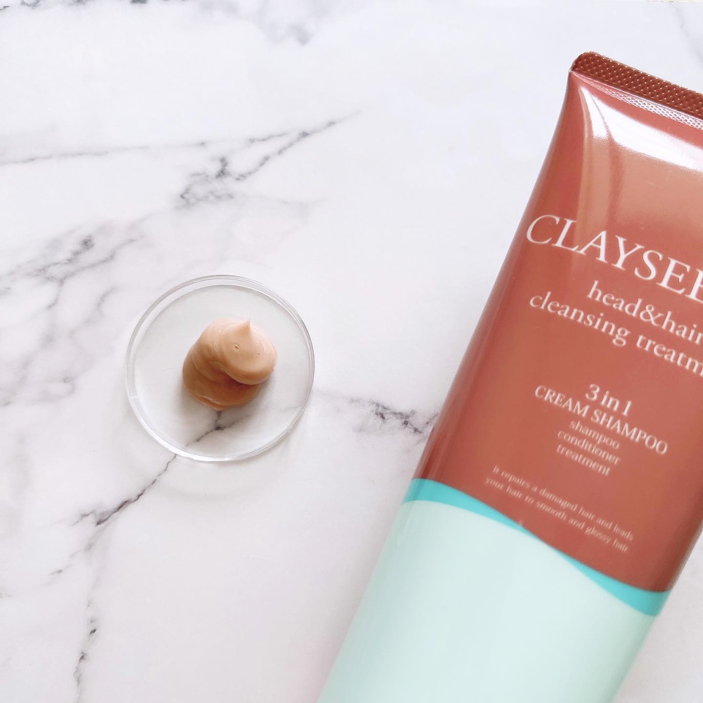 クレンジングトリートメント マテラ/CLAYSEE SPA/市販シャンプーを使ったクチコミ（2枚目）