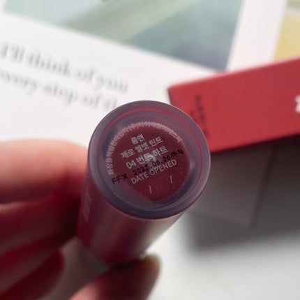 ゼロベルベットティント/rom&nd/リップティントを使ったクチコミ(2枚目)