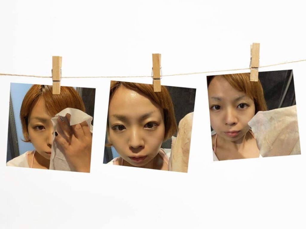 クリアふきとりシート/ビオレ/クレンジングシートを使ったクチコミ(3枚目)