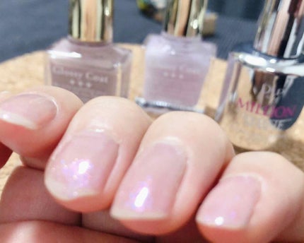 ミリオンシャイン トップコート/D-UP/ネイルトップコートを使ったクチコミ(1枚目)