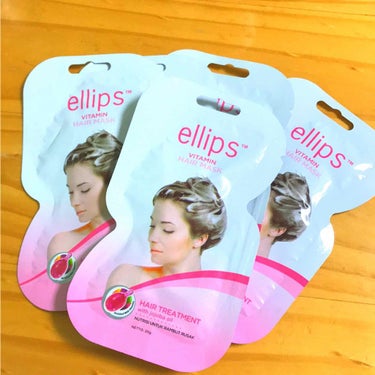 ヘアーオイル【ニュートリカラー】/ellips/ヘアオイルを使ったクチコミ（1枚目）