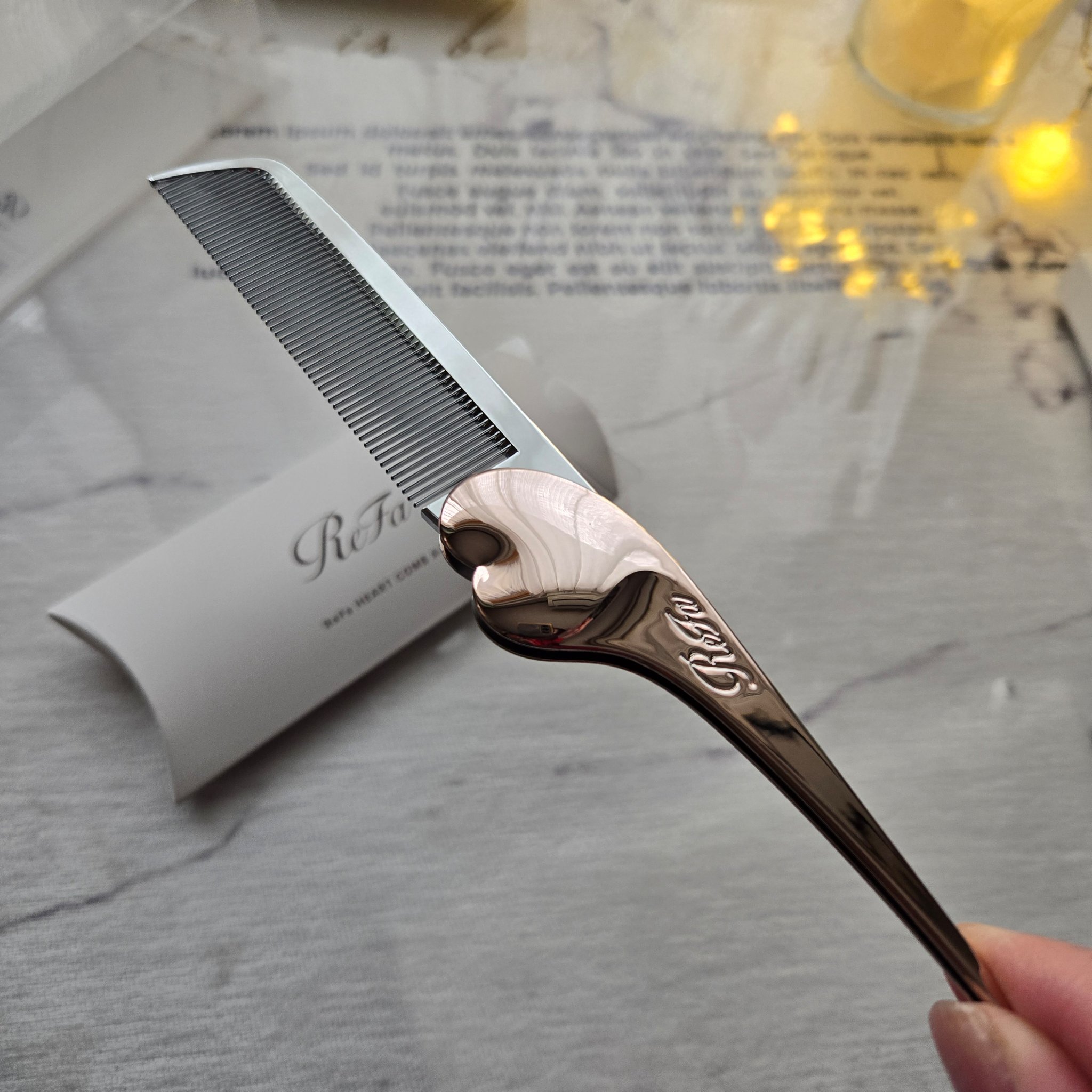 ReFa HEART COMB Aira/ReFa/ヘアコームを使ったクチコミ（1枚目）