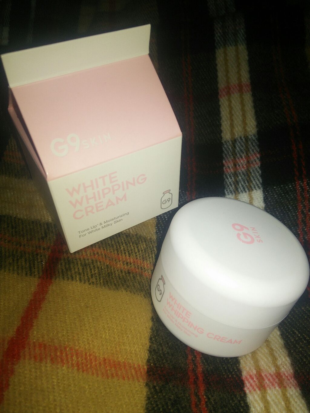 WHITE WHIPPING CREAM(ウユクリーム)/G9SKIN/化粧下地を使ったクチコミ(1枚目)