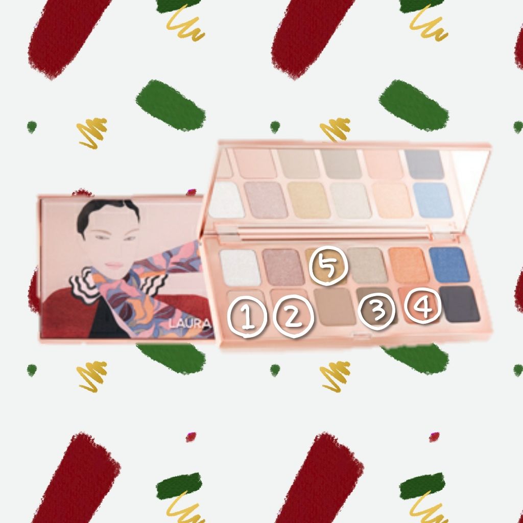 ギルディッド アーティストリー アイ シャドウ パレット/ローラ メルシエ/アイシャドウパレットを使ったクチコミ（1枚目）