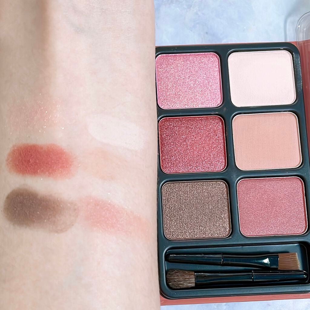 アイカラーパレット/heme/アイシャドウパレットを使ったクチコミ(3枚目)