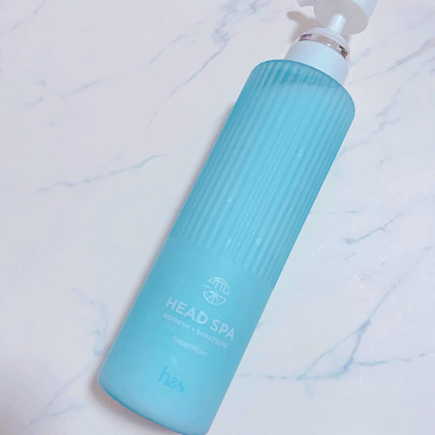 リフレッシュ × さらつや シャンプー/トリートメント/h&s/市販シャンプーを使ったクチコミ(6枚目)