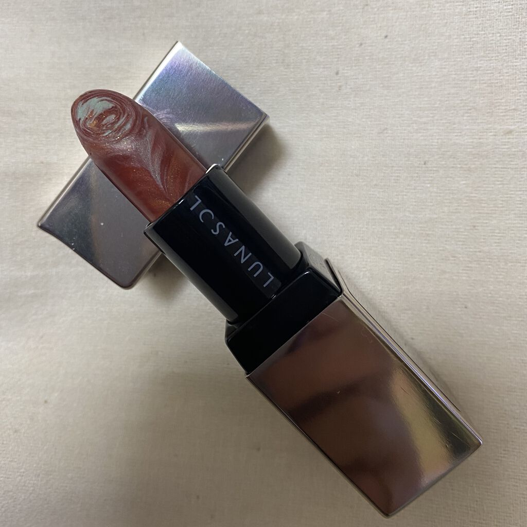 マージングカラーリップブラッシュ/LUNASOL/口紅を使ったクチコミ（1枚目）