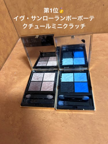 クチュール ミニ クラッチ/YVES SAINT LAURENT BEAUTE/パウダーアイシャドウを使ったクチコミ（2枚目）