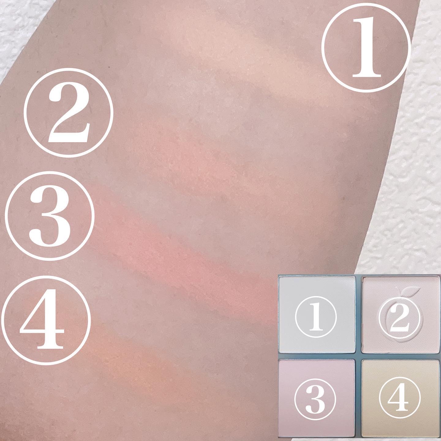 ブレンディングムードチーク/dasique/パウダーチークを使ったクチコミ（3枚目）