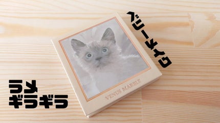 Venus Marble アイシャドウキャットシリーズ/Venus Marble/アイシャドウパレットを使ったクチコミ(1枚目)