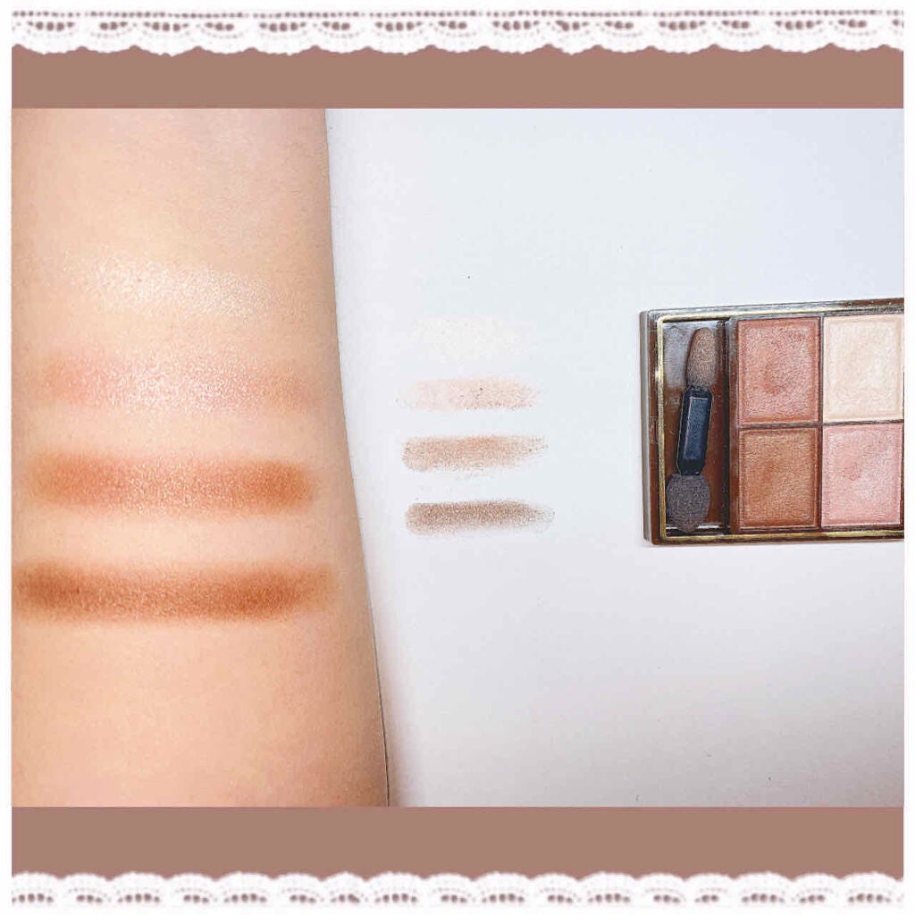 スキニーリッチシャドウ/excel/アイシャドウパレットを使ったクチコミ(2枚目)