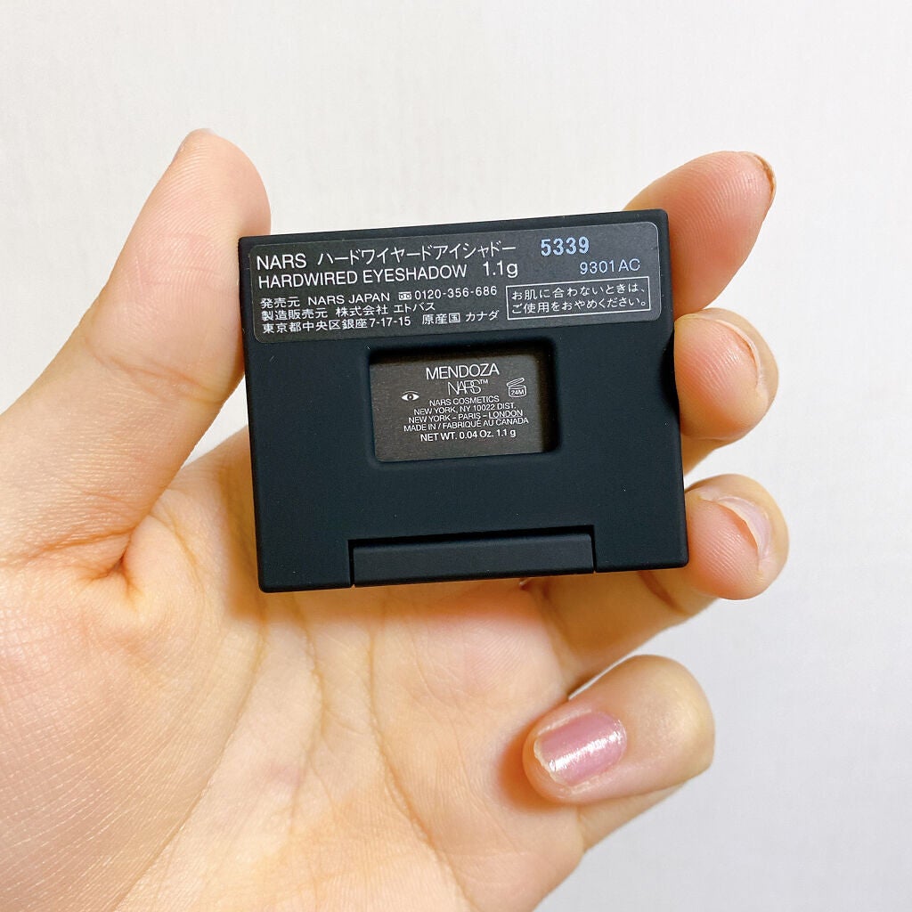 ハードワイヤードアイシャドー/NARS/単色アイシャドウを使ったクチコミ(4枚目)