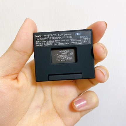 ハードワイヤードアイシャドー/NARS/単色アイシャドウを使ったクチコミ(4枚目)