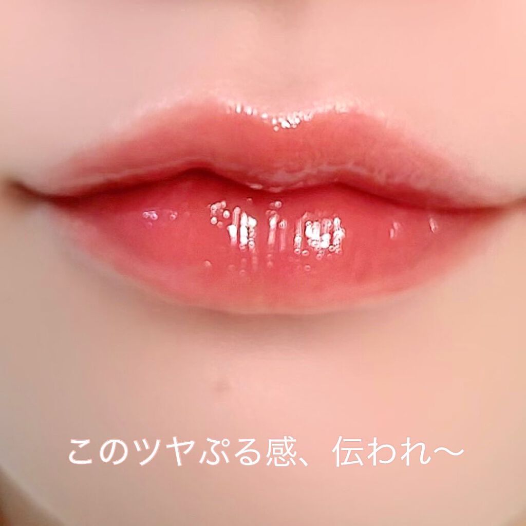 ムードインハンサーウォーターリキッドグロウ/hince/口紅を使ったクチコミ(4枚目)