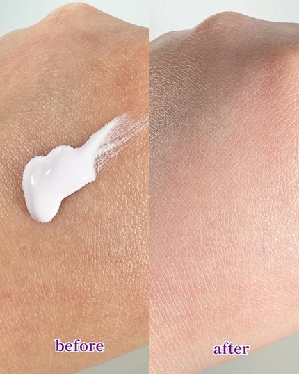 ダルバ ウォータフル トーンアップ サンクリーム(パープル)/ダルバ/日焼け止めクリームを使ったクチコミ(3枚目)