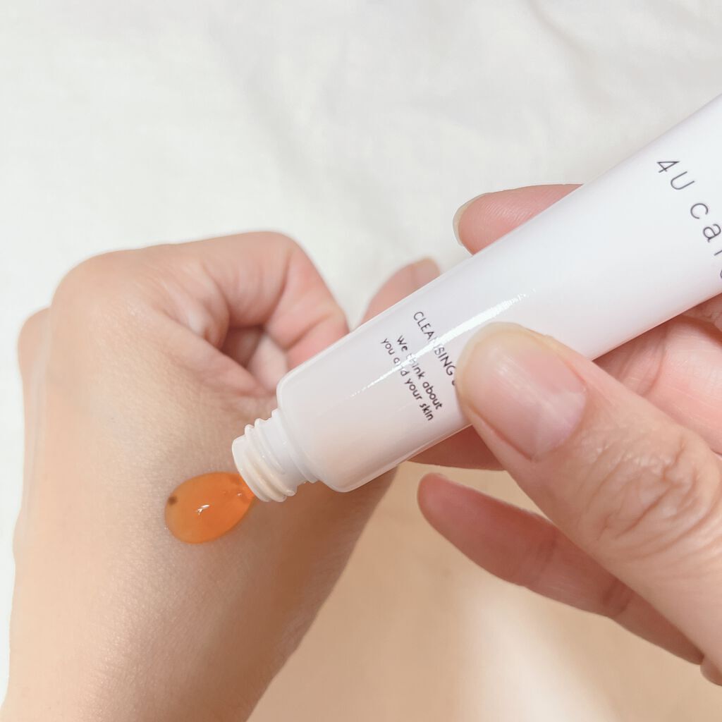 クレンジング洗顔ジェリー/4U care/クレンジングジェルを使ったクチコミ（3枚目）