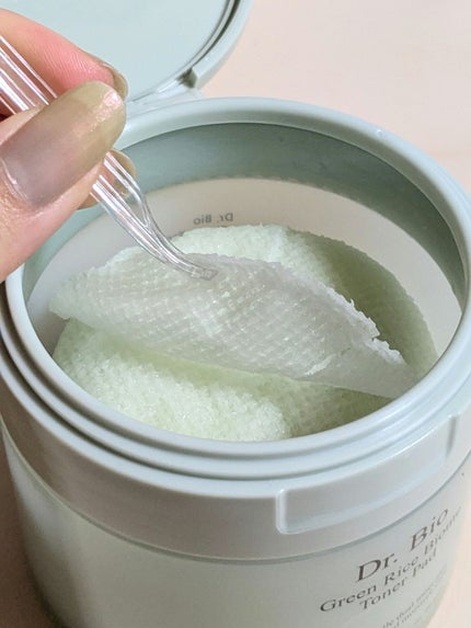 緑米バイオーム™トーンアップ毛穴トナーパッド/Dr.Bio/トナーパッドを使ったクチコミ(5枚目)