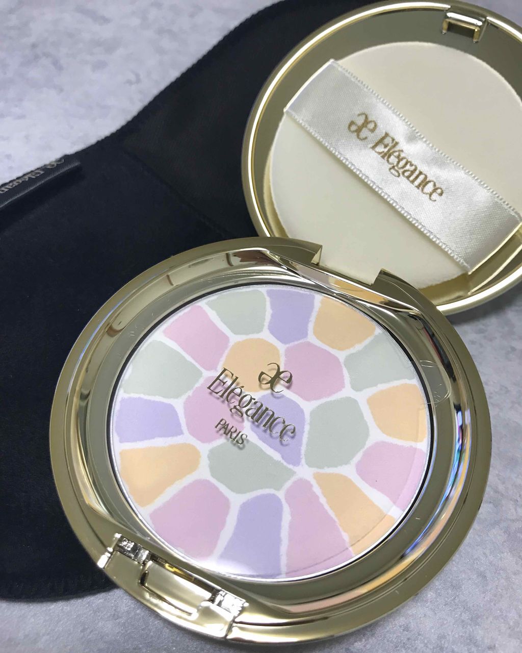 ラ プードル オートニュアンス/Elégance/プレストパウダーを使ったクチコミ（1枚目）