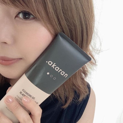 ブラックジェルクレンジング/.akaran/クレンジングジェルを使ったクチコミ(5枚目)