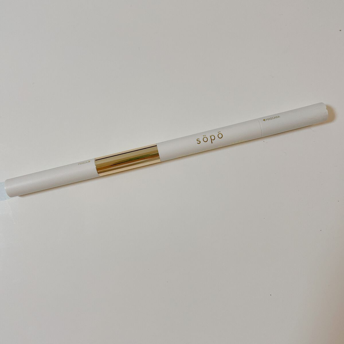 3 in 1 アイブロウ 02 キャメルブラウン/sopo/アイブロウペンシルを使ったクチコミ（1枚目）