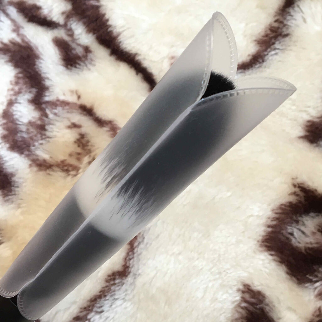 メイクブラシカバー/セリア/その他化粧小物を使ったクチコミ（3枚目）