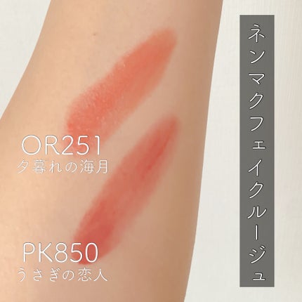 ネンマクフェイク ルージュ/Visée/口紅を使ったクチコミ(2枚目)