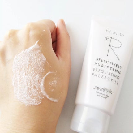 フェイススクラブ /HAP+R/スクラブ・ゴマージュを使ったクチコミ(4枚目)