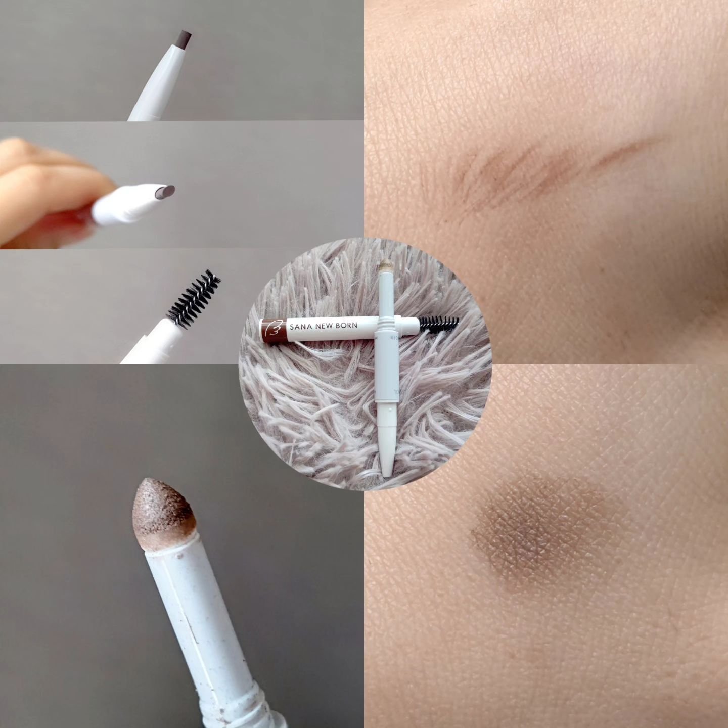 サナ ニューボーン パーフェクトアイブロウ 02 ロイヤルブラウン/サナ ニューボーン/アイブロウペンシルを使ったクチコミ（2枚目）
