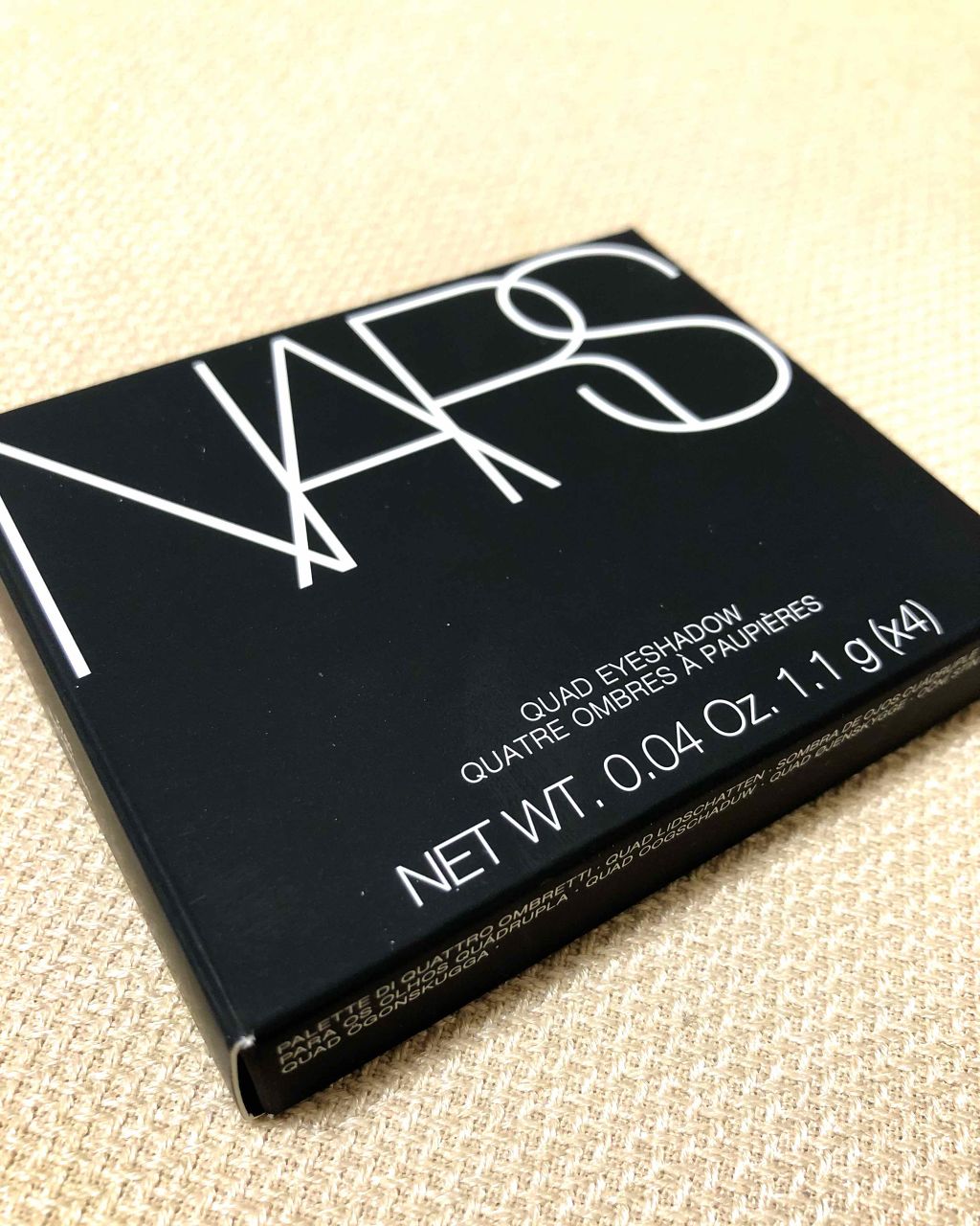 クワッドアイシャドー/NARS/アイシャドウパレットを使ったクチコミ(1枚目)