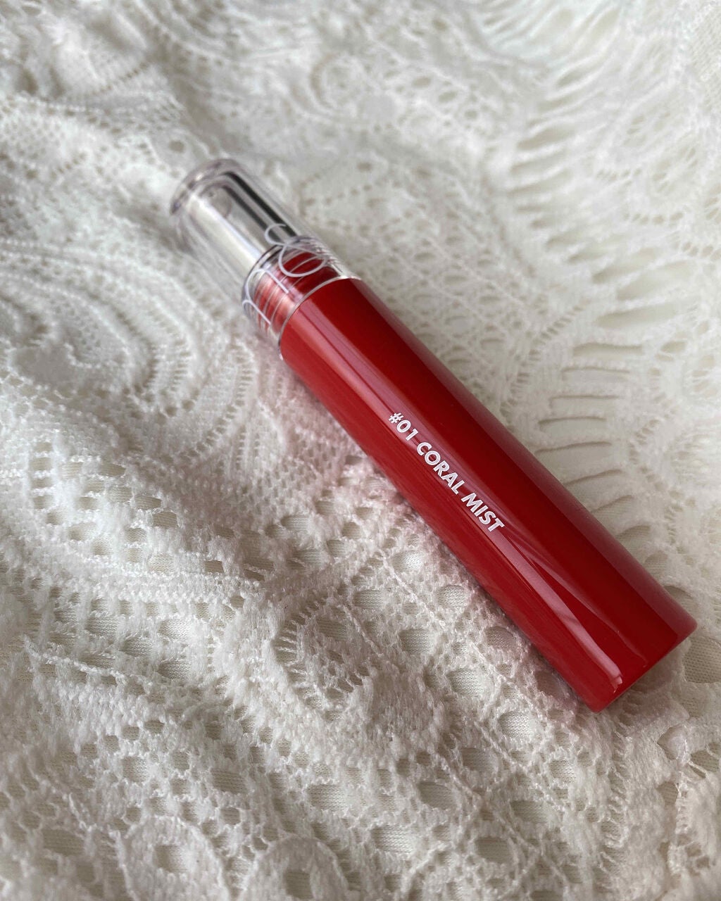 グラスティングウォーターティント/rom&nd/リップティントを使ったクチコミ(1枚目)