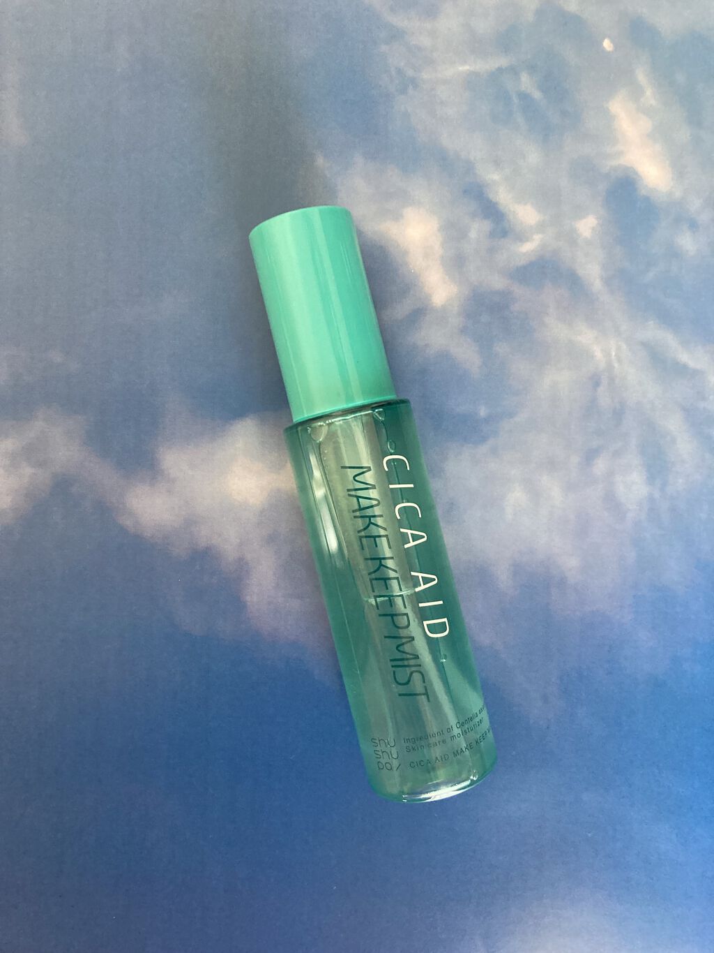 CICAエイドメイクキープミスト/shushupa!/フィックスミストを使ったクチコミ（1枚目）