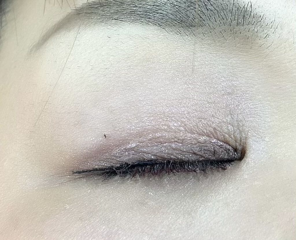 ソリッドアイカラー 01 バイオレット/ナチュラグラッセ/ジェル・クリームアイシャドウを使ったクチコミ（2枚目）