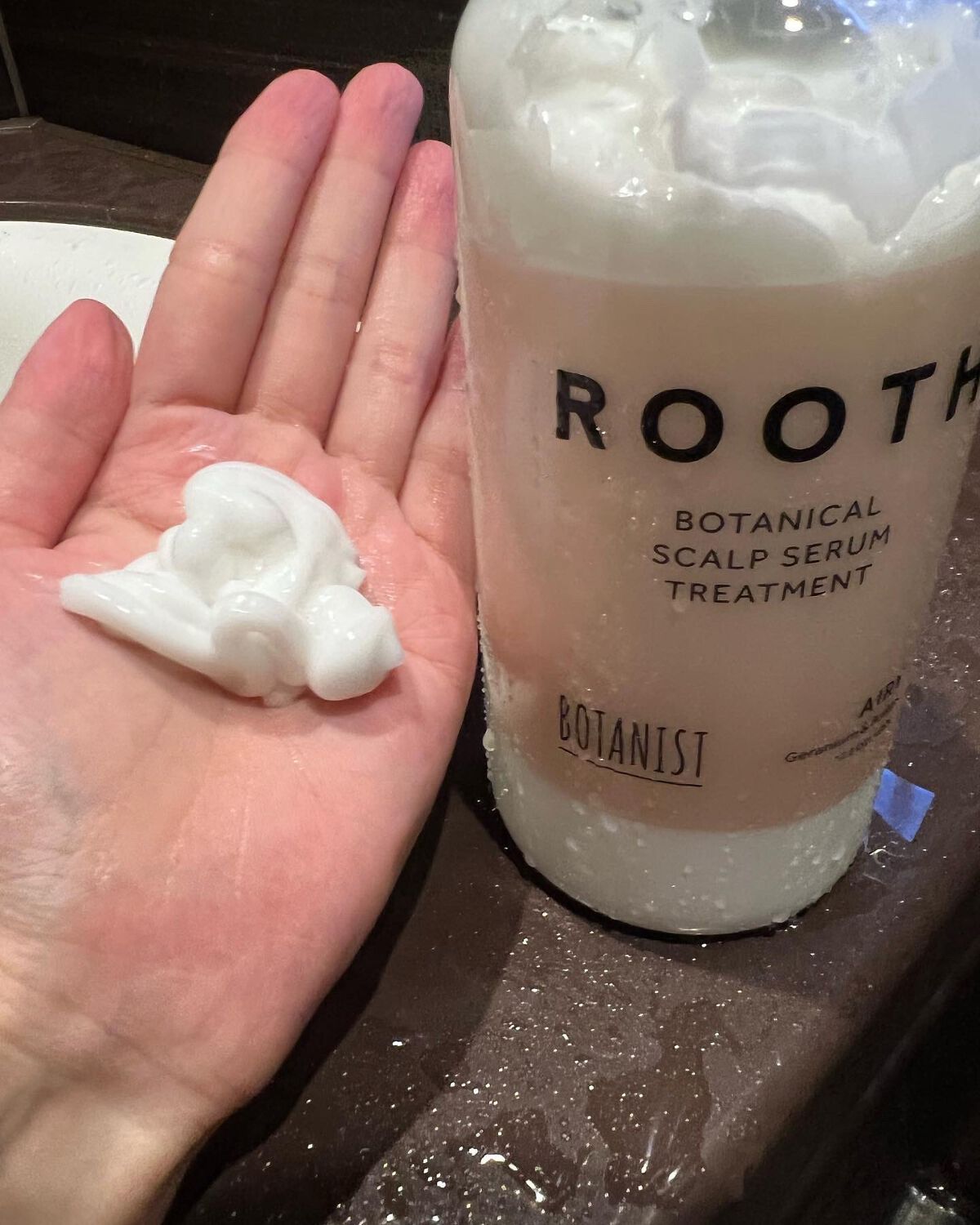 ルース ボタニカルスカルプセラム シャンプー・トリートメント(エアリー)/BOTANIST/市販シャンプーを使ったクチコミ(3枚目)