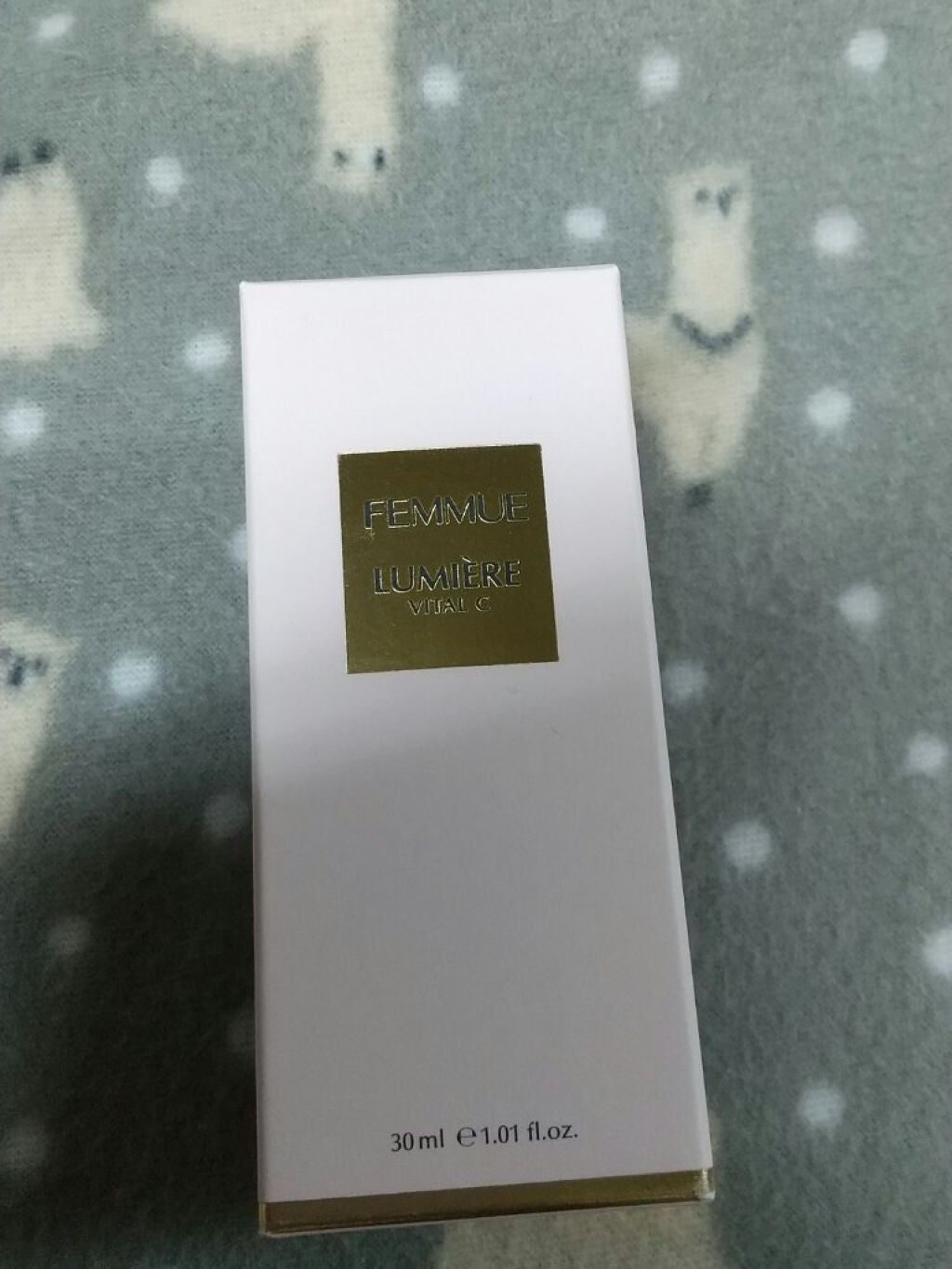 ルミエール ヴァイタルC/FEMMUE/ブースター・導入液を使ったクチコミ(1枚目)